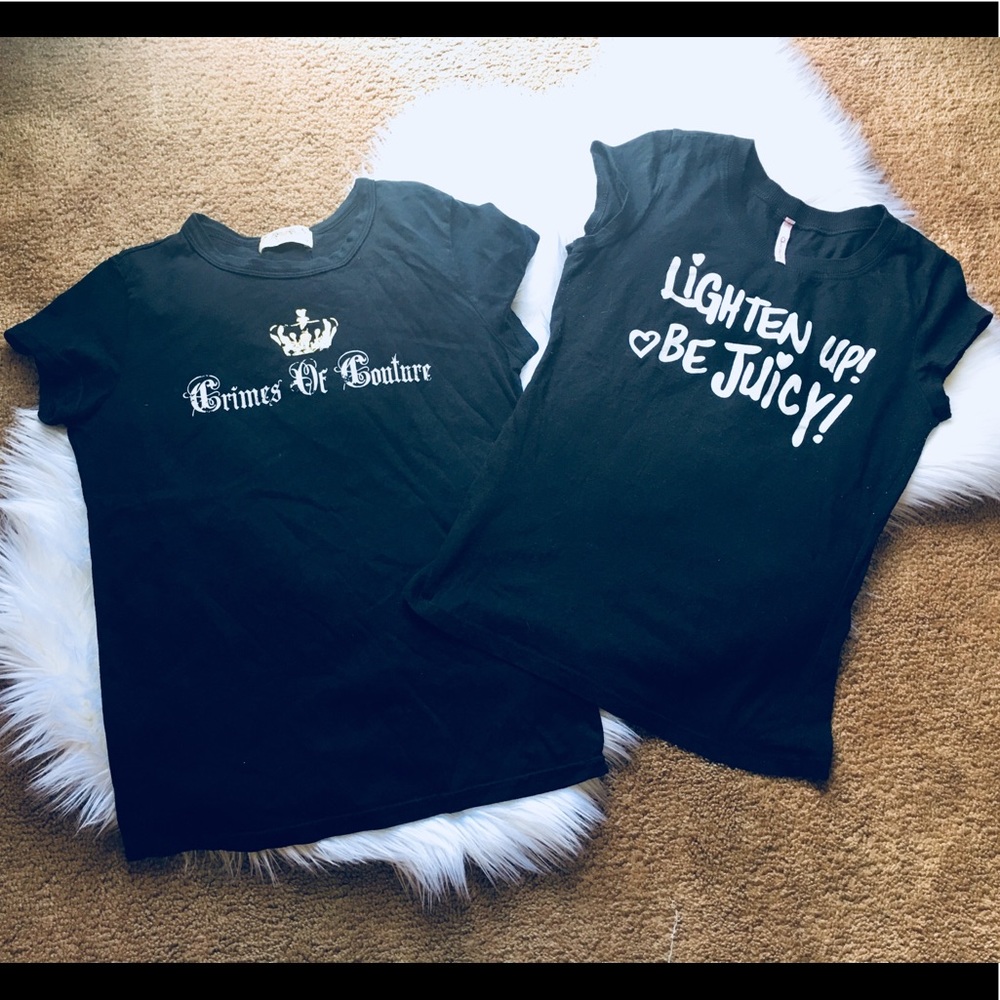 👑 Juicy Couture T-Shirt and FREE T-Shirt include!